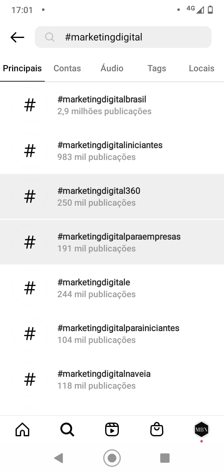 Como Usar Hashtags Do Instagram Em Mbn